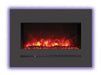Amantii Wall Hanging Electric Fireplace Amantii - Wall Mount / Flush Mount Electric Fireplace