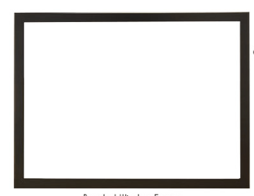American Hearth Frame American Hearth - Beveled Frame, 1.5-in., Oil-Rubbed Bronze - DF362PBZ