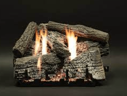 American Hearth Gas Log Set American Hearth - Log Set, 9-pc., 30-in., Select, Refractory - ALS30RVS