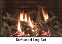 American Hearth Gas Log Set American Hearth - Log Set, Ceramic Fiber, Driftwood - LS36DINF