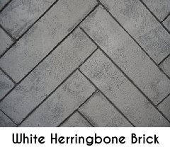American Hearth Liner American Hearth - Liner, Herringbone Brick, Whitewashed - DVP40PSWH