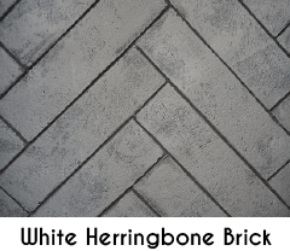 American Hearth Liner American Hearth - Liner, Whitewashed Herringbone Brick, Ceramic Fiber - DVP36CPWH