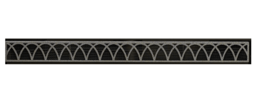 American Hearth Louvers American Hearth - Louvers, Hammered Pewter, Arch - FBG36AHP