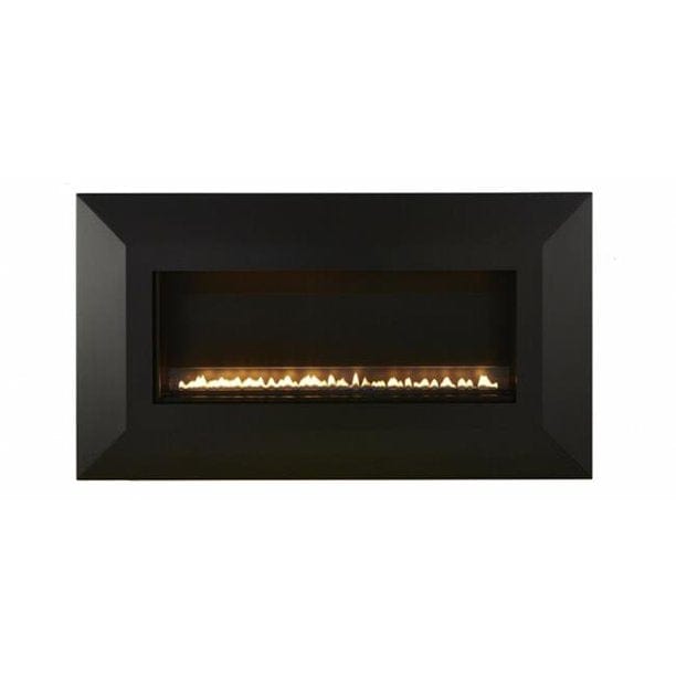 American Hearth Vent Free Fireplace American Hearth - Boulevard Vent-Free Linear Fireplace, Recessed or Surface-Mount Installation - Natural Gas / Propane