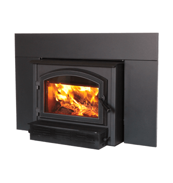 Empire Stove Wood Burning Insert Empire Stove - Archway 1700, Wood Burning Insert with Blower, 1.9 cu.ft., Metallic Black - WB17IN