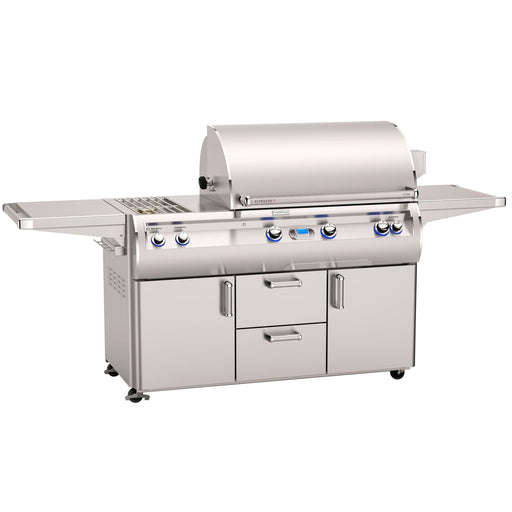 Fire Magic Portable Grill Without Window / Natural Gas Fire Magic - Echelon E790s A Series Portable Grill With Analog Thermometer & Double Side Burner - Natural Gas / Liquid Propane