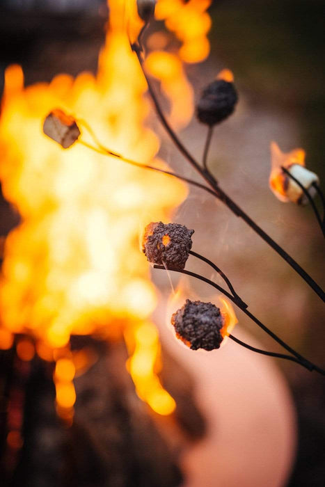 Fire Pit Art Accessories Roasting Stick - Marshmallow Roasting Art