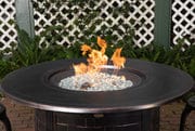 Fire Sense Fire Pits Fire Sense - Perissa Woven Aluminum LPG Fire Pit