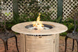 Fire Sense Fire Pits Fire Sense - Thatcher Driftwood Round Aluminum LPG Fire Pit