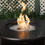 Fire Sense Fire Pits Fire Sense - Verona Aluminum Round LPG Fire Pit