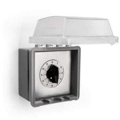 HPC Accessories HPC NEMA Box and 2 Hour Outdoor Stainless Steel Fire Pit Timer