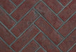 Napoleon Brick Panel Napoleon Decorative Brick Panels Old Town Red Herringbone For Outdoor Fireplaces - GSS36