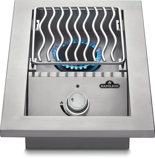 Napoleon Grills Built-in Grills Napoleon Grills - Built-in 500 Series Single Range Top Burner Stainless Steel with Stainless Steel Cover