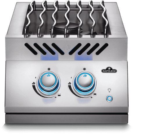 Napoleon Grills Built-in Grills Napoleon Grills - Built-in 700 Series Inline Dual Range Top Burner Stainless Steel with Stainless Steel Cover