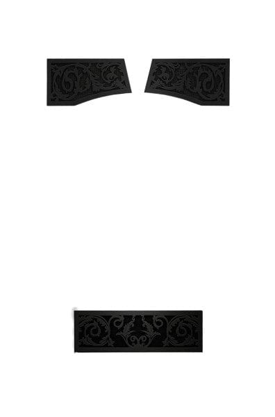 Napoleon Inset Napoleon Metallic Black Victorian Ornamental Inset For Vittoria™ Vertical Series