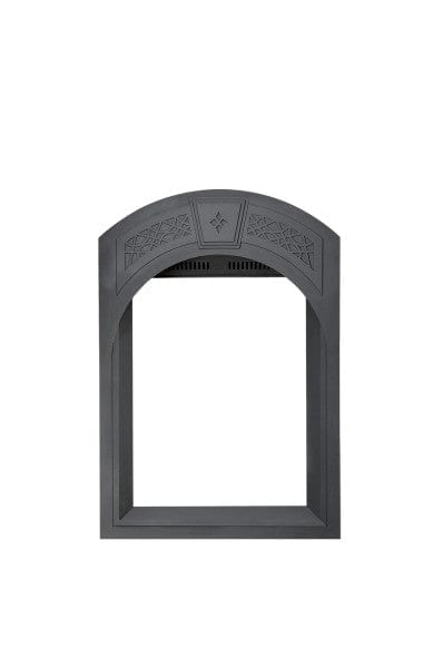 Napoleon Surround Napoleon Arched Black Heritage Pattern Surround with Safety Barrier