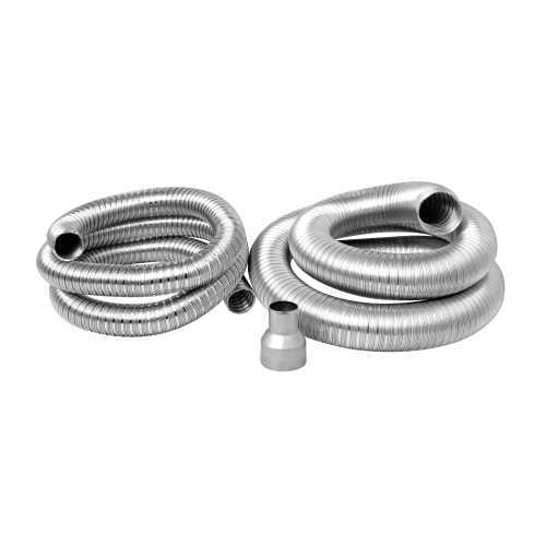 Napoleon Vent Kit Napoleon Direct Vent Gas inserts Vent Components - Vent Kit, 25ft. (1-2" & 1-3" double ply alum. liner-inlet and exhaust & 2-3" to 2" reducer)