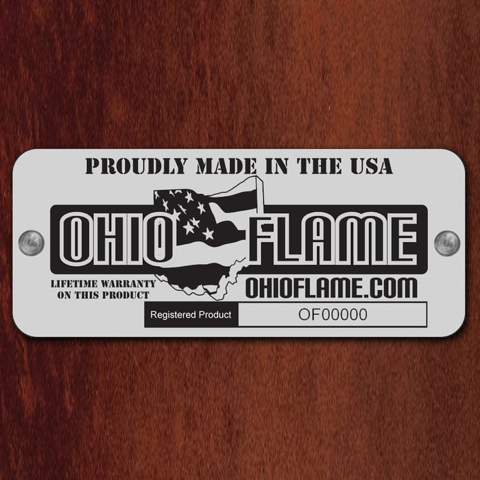 Ohio Flame Fire Bowl Ohio Flame - Fire Flower - Fire Bowl - Patina Finish