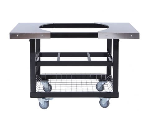 Primo Ceramic Grills Grill Cart Base Primo Ceramic Grills - Grill Cart Base with Basket and SS Side Shelves for XL 400, LG 300