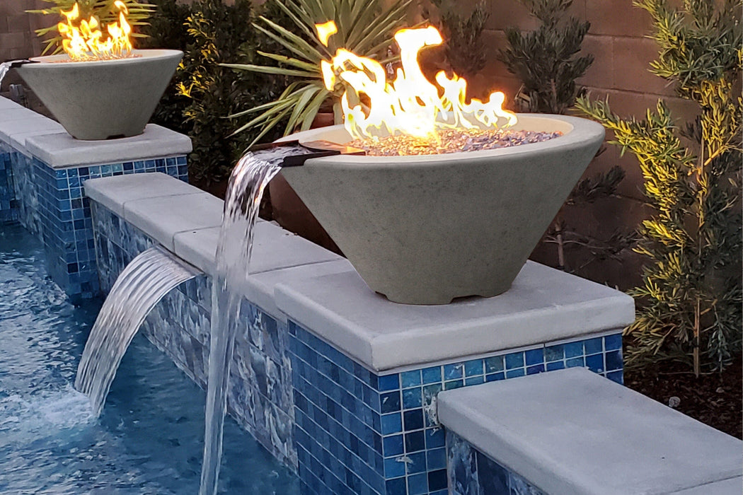 Prism Hardscapes Fire & Water Bowl Prism Hardscapes - Verona Fire Water Bowl Electronic Ignition