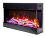 Remii Electric Fireplace 30-BAY-SLIM – 3 Sided Electric Fireplace by Remii
