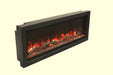 Remii Electric Fireplace 42″ Black Semi-Flush Mount Surround by Remii
