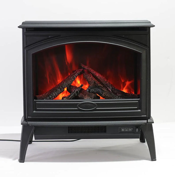 Sierra Flame Electric Fireplace Sierra Flame -Cast Iron Lynwood E50 - NA - Freestanding Electric Fireplace