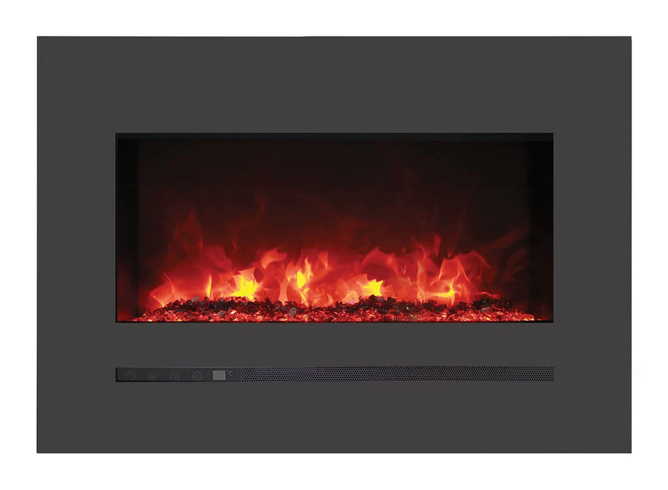 Sierra Flame Electric Fireplace Sierra Flame - WM-FML-88-9623-STL - Linear Electric Fireplace