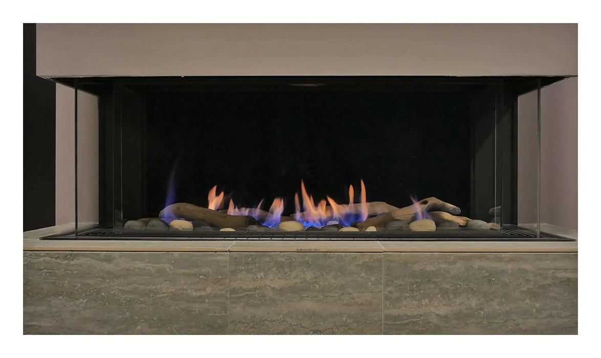 Sierra Flame Gas Fireplace Sierra Flame - TOSCANA-58" Peninsula Gas Fireplace