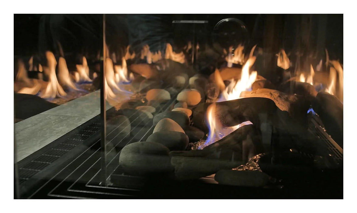 Sierra Flame Gas Fireplace Sierra Flame - TOSCANA-58" Peninsula Gas Fireplace