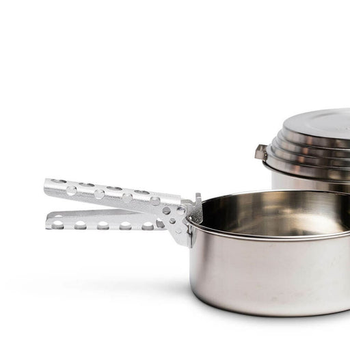 Solo Stove Stainless Steel 3 Pot Set for Camping