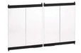 Superior Doors Superior - 42" Outdoor Bi-Fold Glass Door, Black Finish - BDO42