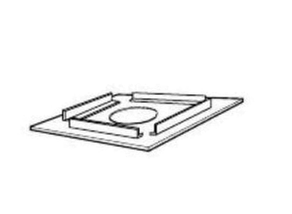 Superior Vent Kit Superior - Horizontal Termination - Small Square for Flex Vent - SF-HTSS