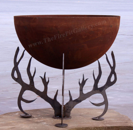 The Fire Pit Gallery FIre Bowl The Fire Pit Gallery - Rack of Fire 30" Antler Firebowl