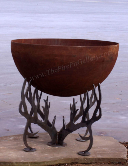 The Fire Pit Gallery FIre Bowl The Fire Pit Gallery - Rack of Fire 30" Antler Firebowl