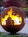The Fire Pit Gallery Fire Pit Spheres The Fire Pit Gallery - Appel Crisp Farms Farm Sphere Electronic Ignition, Match Lit & Wood Burning