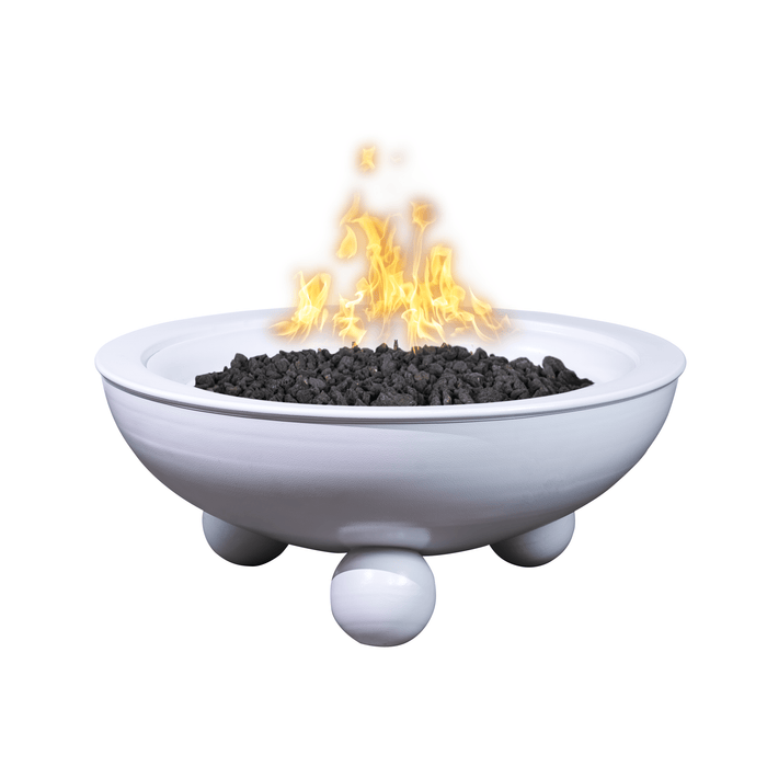 The Outdoor Plus Fire Bowl 36" Sedona Powder Coated Fire Bowl with Round Legs