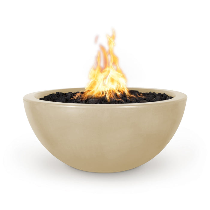 The Outdoor Plus Fire Bowl Luna Commercial Grade CSA Certified GFRC Concrete Fire Bowl