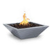 The Outdoor Plus Fire Bowl Metal Powder Coat / 24" / Match Lit Maya Square Commerical Grade CSA Certified Fire Bowl