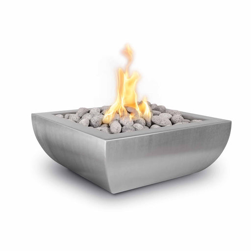 The Outdoor Plus Fire Bowl Stainless Steel / 24" / Match Lit Avalon Commercial Grade CSA Certified Fire Bowl