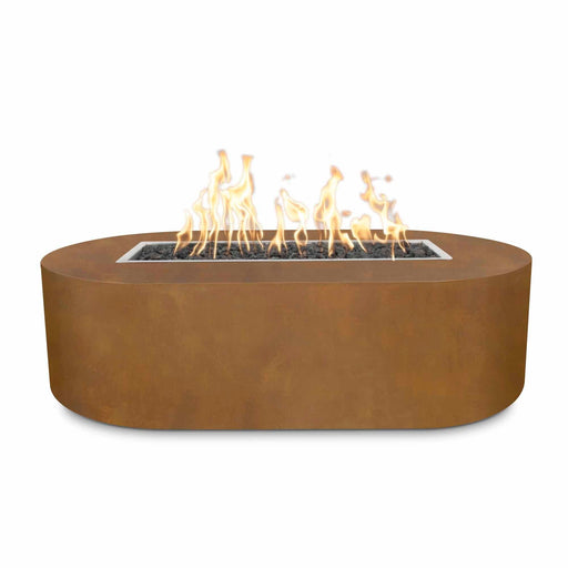 The Outdoor Plus Fire Pit Bispo Rectangular Fire Pit -  Commercial Grade & CSA Certified