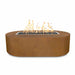 The Outdoor Plus Fire Pit Bispo Rectangular Fire Pit -  Commercial Grade & CSA Certified