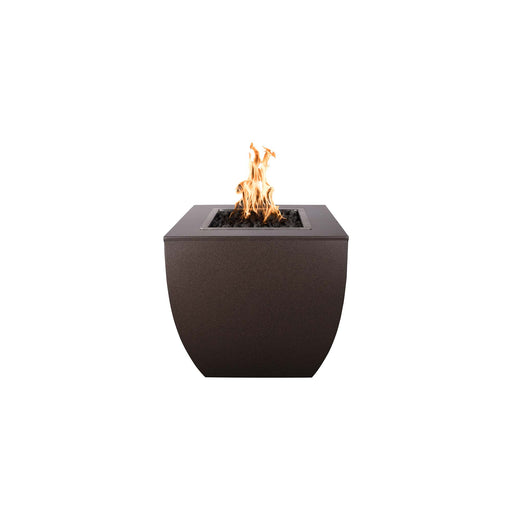 The Outdoor Plus Fire Pit Square Avalon Tall Commerical Grade CSA Certified FIre Pit