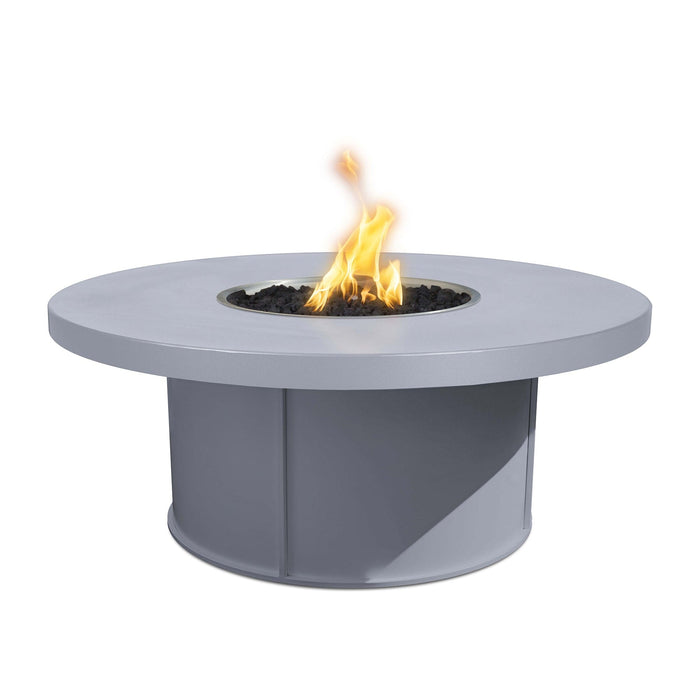 The Outdoor Plus Fire Table Metal Powder Coat / 36" D x 20" H / Match Lit Mabel Round Fire Table -  Commercial Grade & CSA Certified