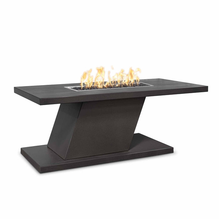 The Outdoor Plus Fire Table Rectangular Imperial Fire Table -  Commercial Grade & CSA Certified