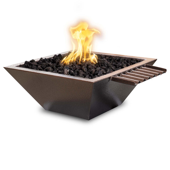The Outdoor Plus Fire & Water Bowl Maya Powder Coated Fire & Water Bowl - Wave Scupper
