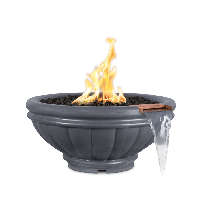 The Outdoor Plus Fire & Water Bowl Roma GFRC Concrete Fire & Water Bowl -  Commerical Grade & CSA Certified