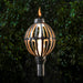 The Outdoor Plus Gas Torch Globe Torch with Original TOP Torch Base - Stainless Steel - The Outdoor Plus