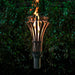 The Outdoor Plus Gas Torch Gothic Torch with TOP-LITE Torch Base - Stainless Steel - The Outdoor Plus