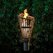 The Outdoor Plus Gas Torch Roman Torch with Original TOP Torch Base - Stainless Steel - The Outdoor Plus